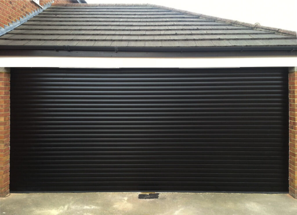 double roller garage door hr