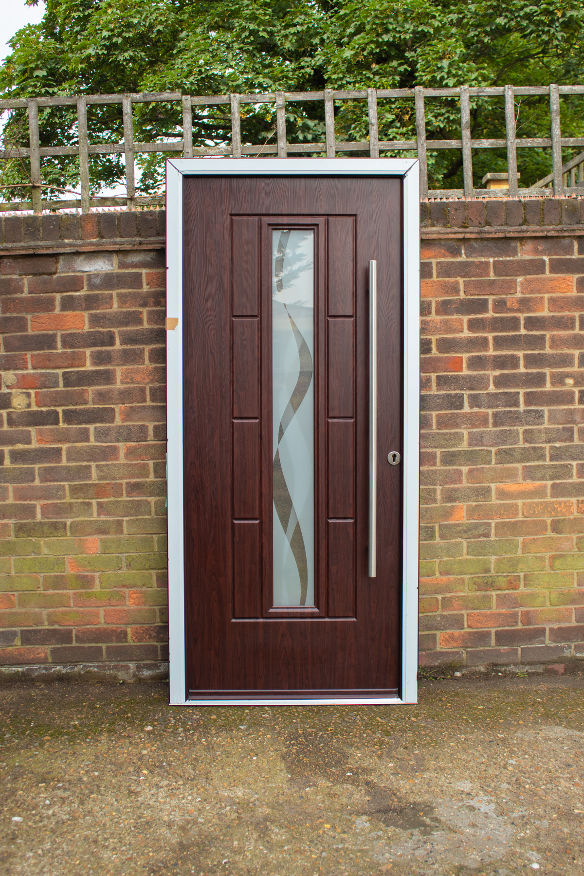 Rockdoor Vermont LH Opening Inwards in Rosewood