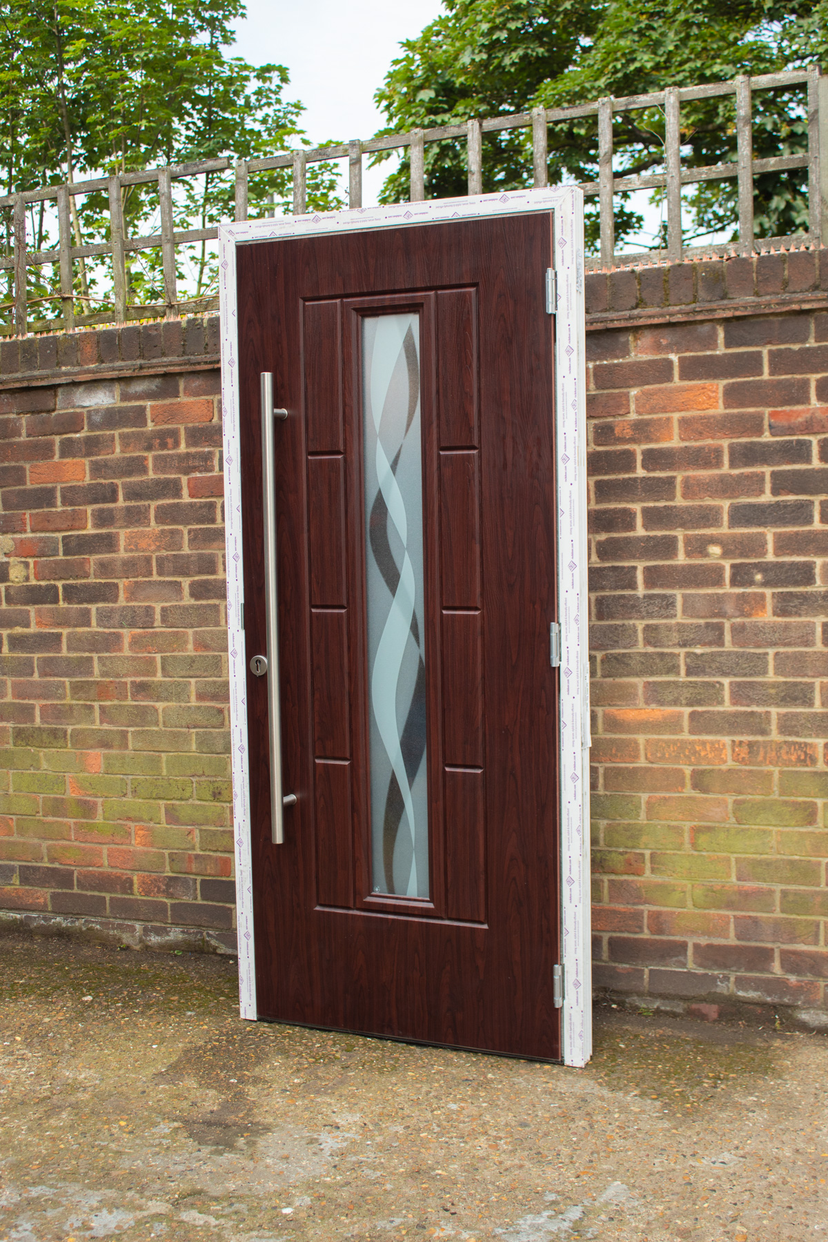 Rockdoor Vermont LH Opening Inwards in Rosewood