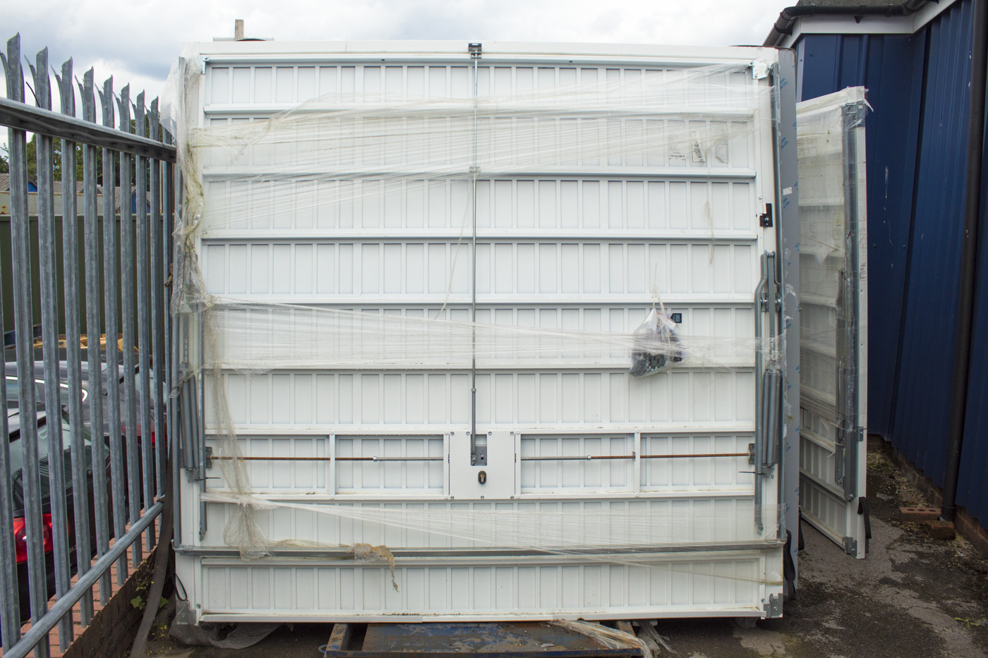 Novoferm-Retractable-Garage-Door-White
