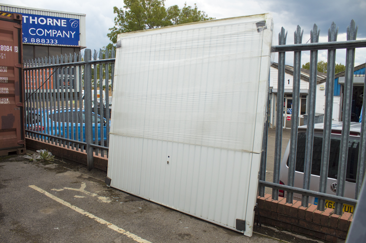 Novoferm-Retractable-Garage-Door-White